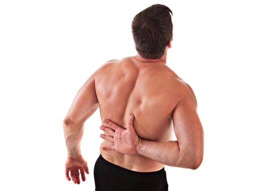 bolečine v hrbtu v predelu lopatice