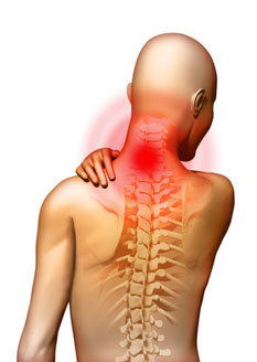 Bolečina je glavni simptom cervikalne osteohondroze